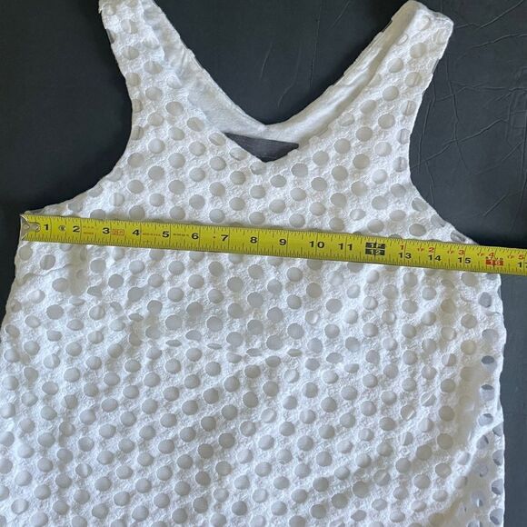 Anthropologie Sunday in Brooklyn White Tank Top Size XS - Picture 7 of 8